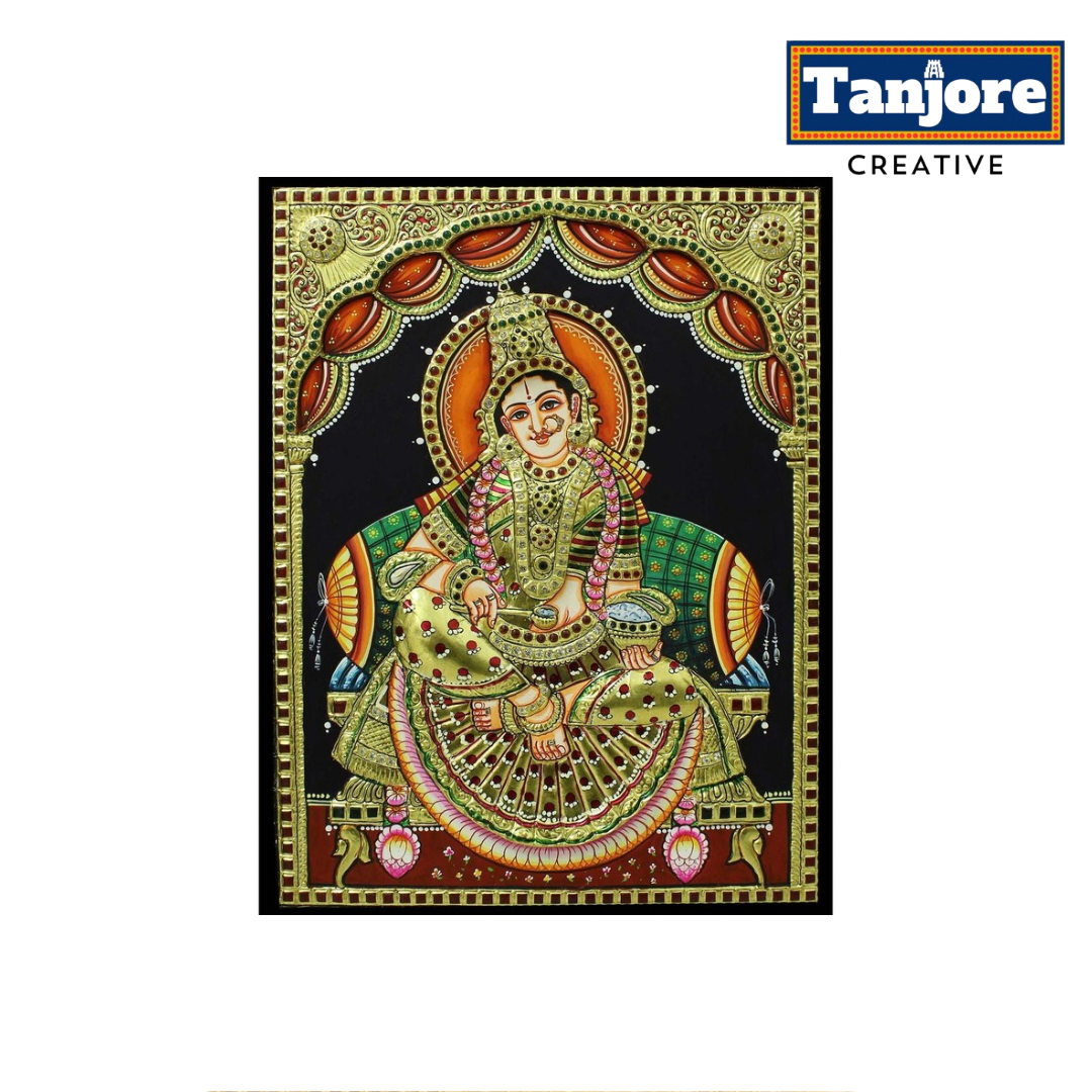 TANJORE PAINTING ANNAPOORNE