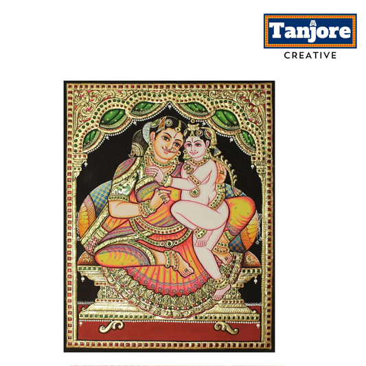 TANJORE PAINTING YASODHA KRISHNA