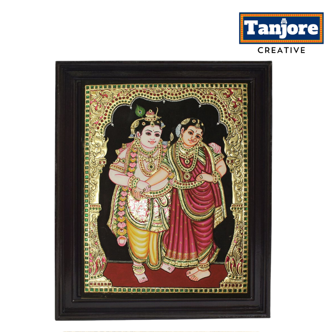 TANJORE PAINTING RADHA KRISHNA