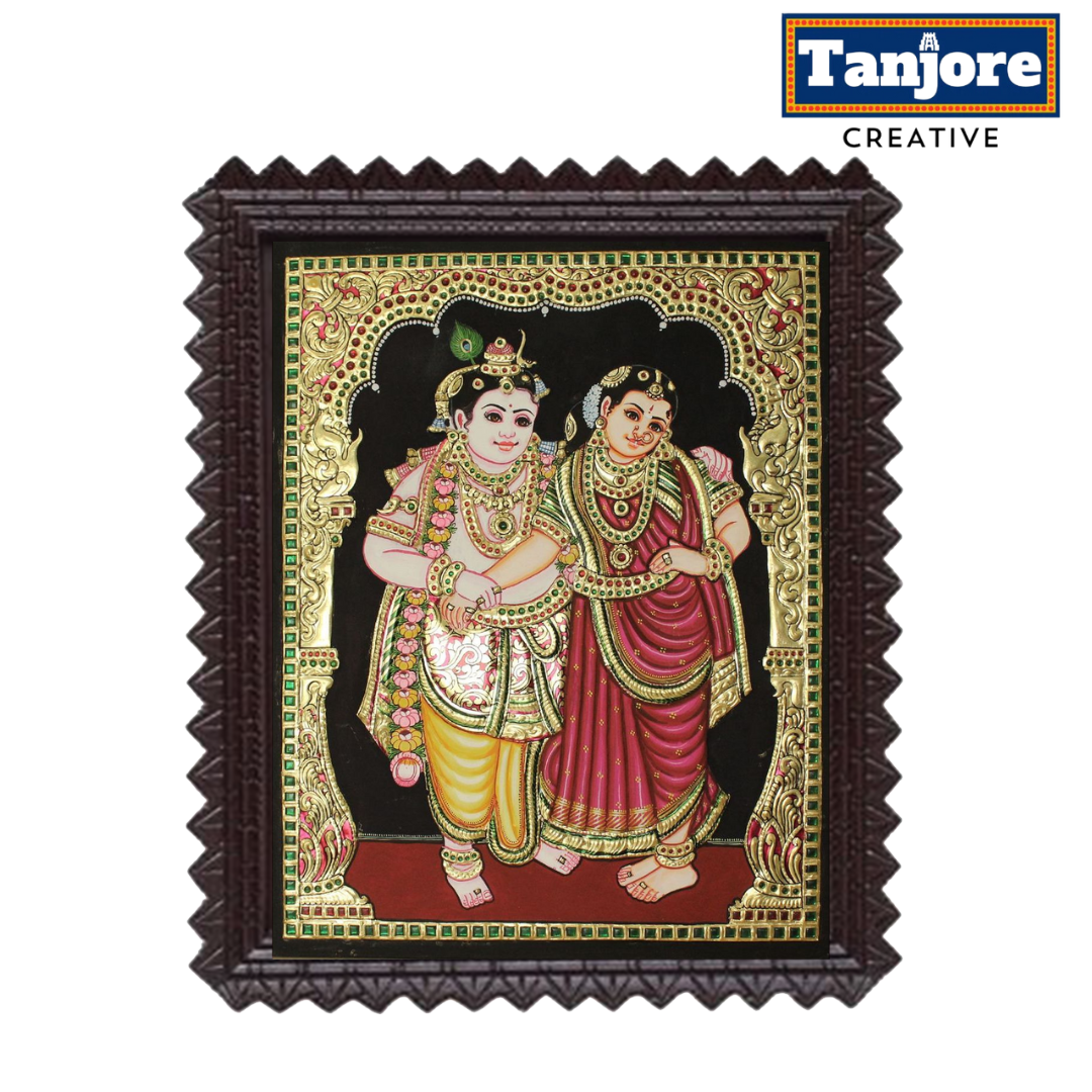 TANJORE PAINTING RADHA KRISHNA