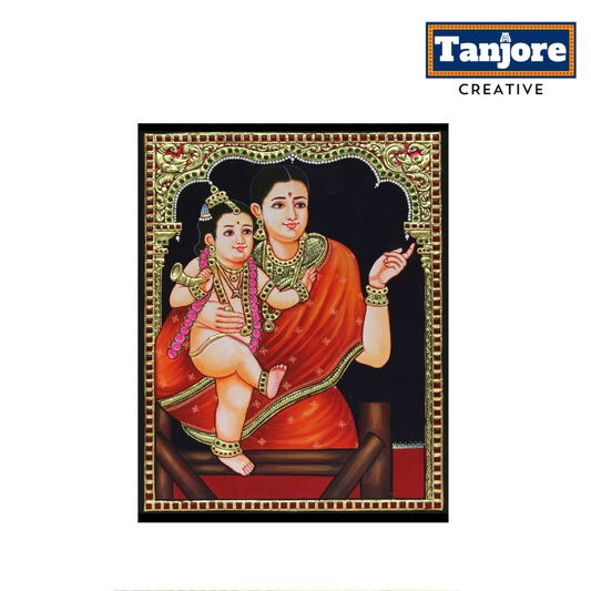 TANJORE PAINTING YASODHA KRISHNA