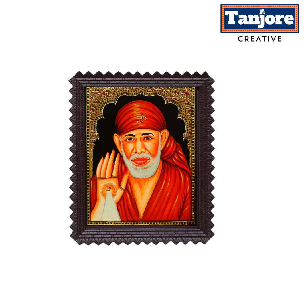 TANJORE PAINTING SAI BABA