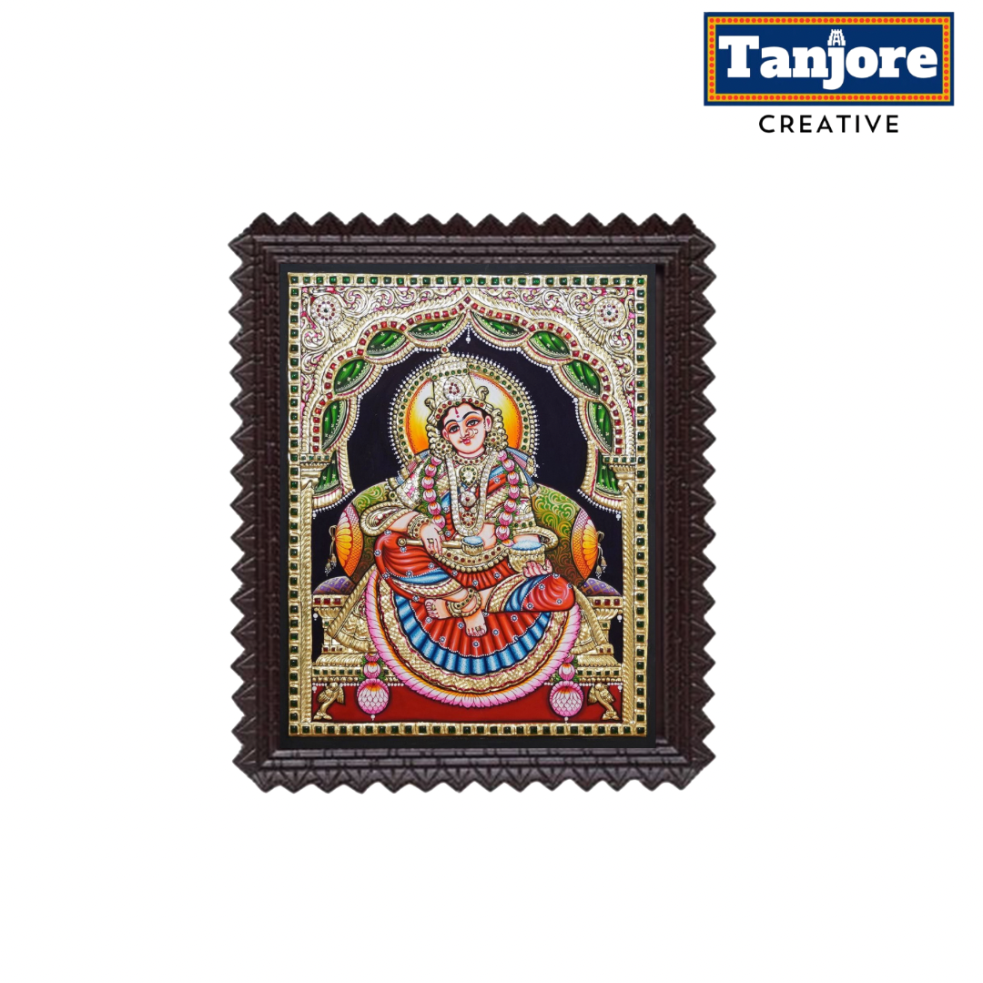 TANJORE PAINTING ANNAPOORNE