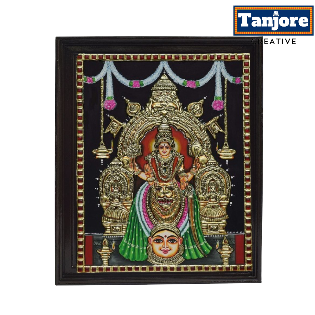 TANJORE PAINTING MOOKAMBIKA