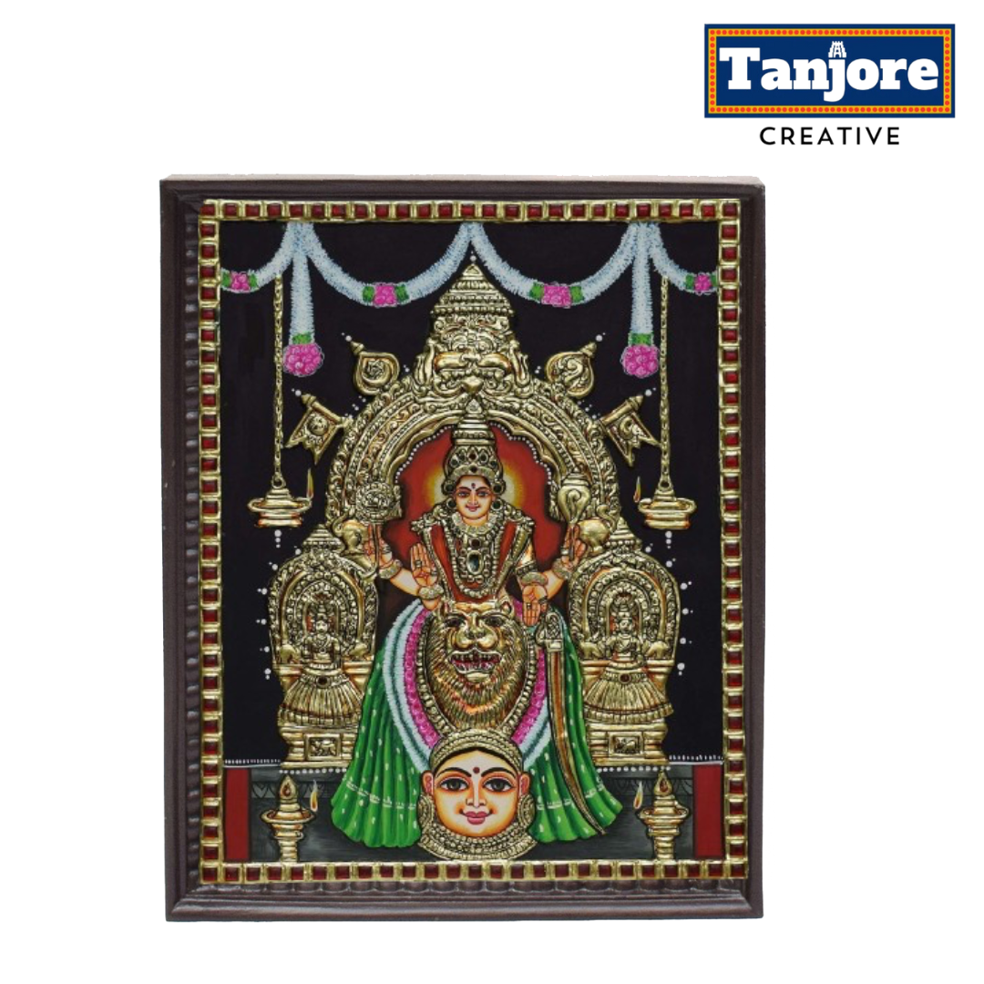 TANJORE PAINTING MOOKAMBIKA