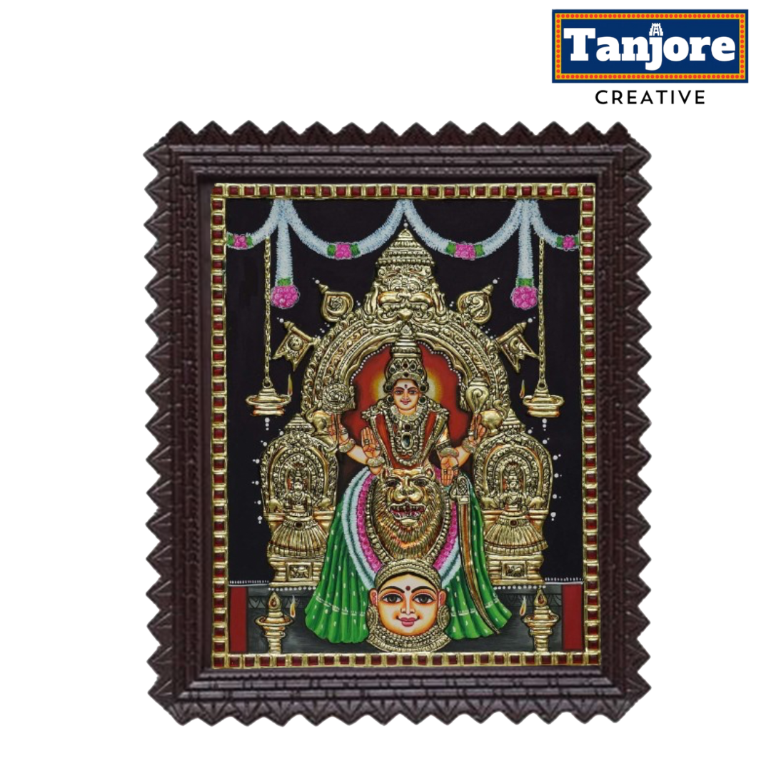 TANJORE PAINTING MOOKAMBIKA