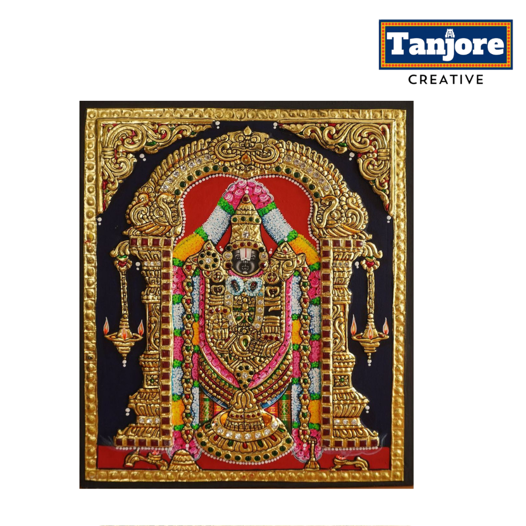 TANJORE PANITING BALAJI PATHALAKSHMI