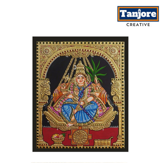 TANJORE PAINTING RAJARAJESHWARI