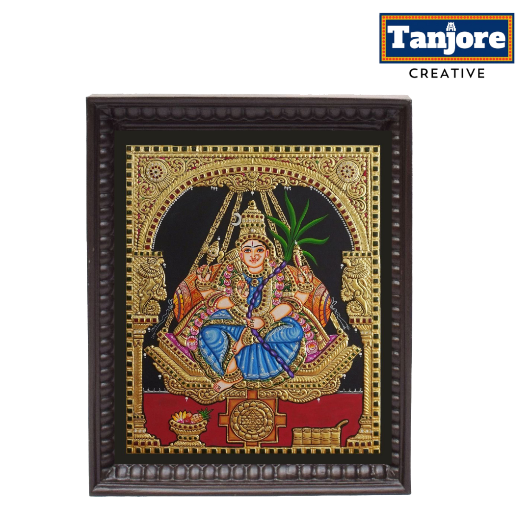 TANJORE PAINTING RAJARAJESHWARI