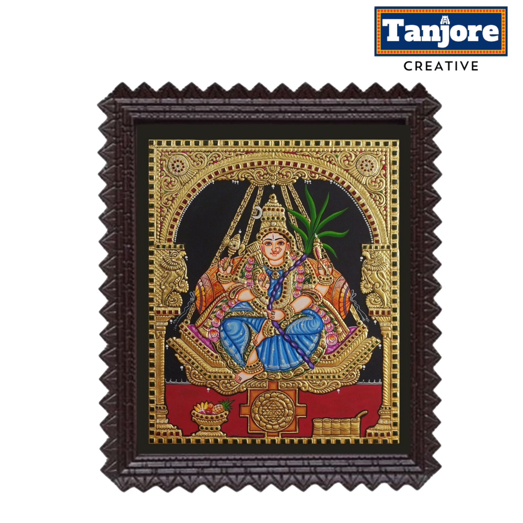 TANJORE PAINTING RAJARAJESHWARI