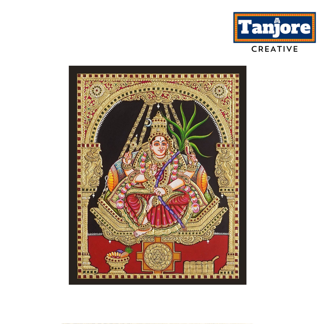 TANJORE PAINTING RAJARAJESHWARI