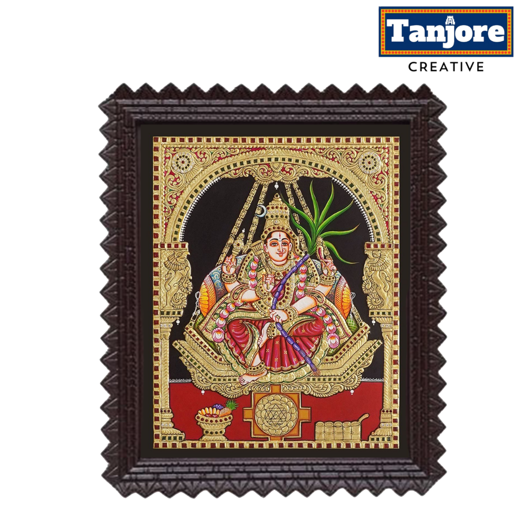 TANJORE PAINTING RAJARAJESHWARI