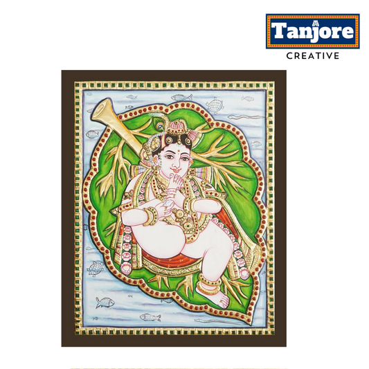 TANJORE PAINTING AILAI KRISHNA