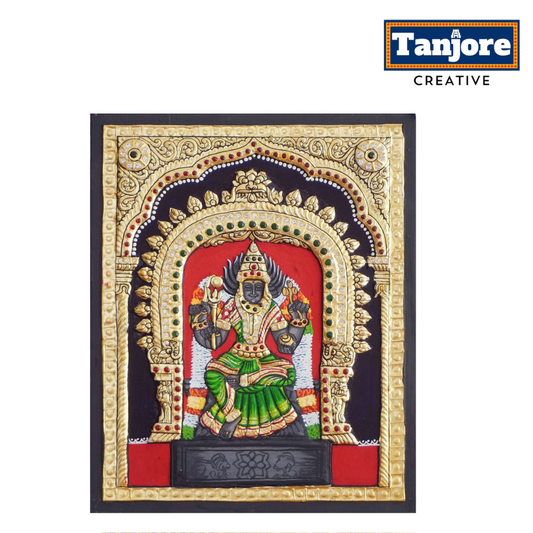 TANJORE PAINTING ANGALA PARAMESHWARI