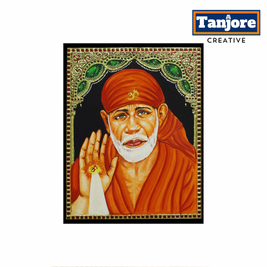 TANJORE PAINTING SAI BABA