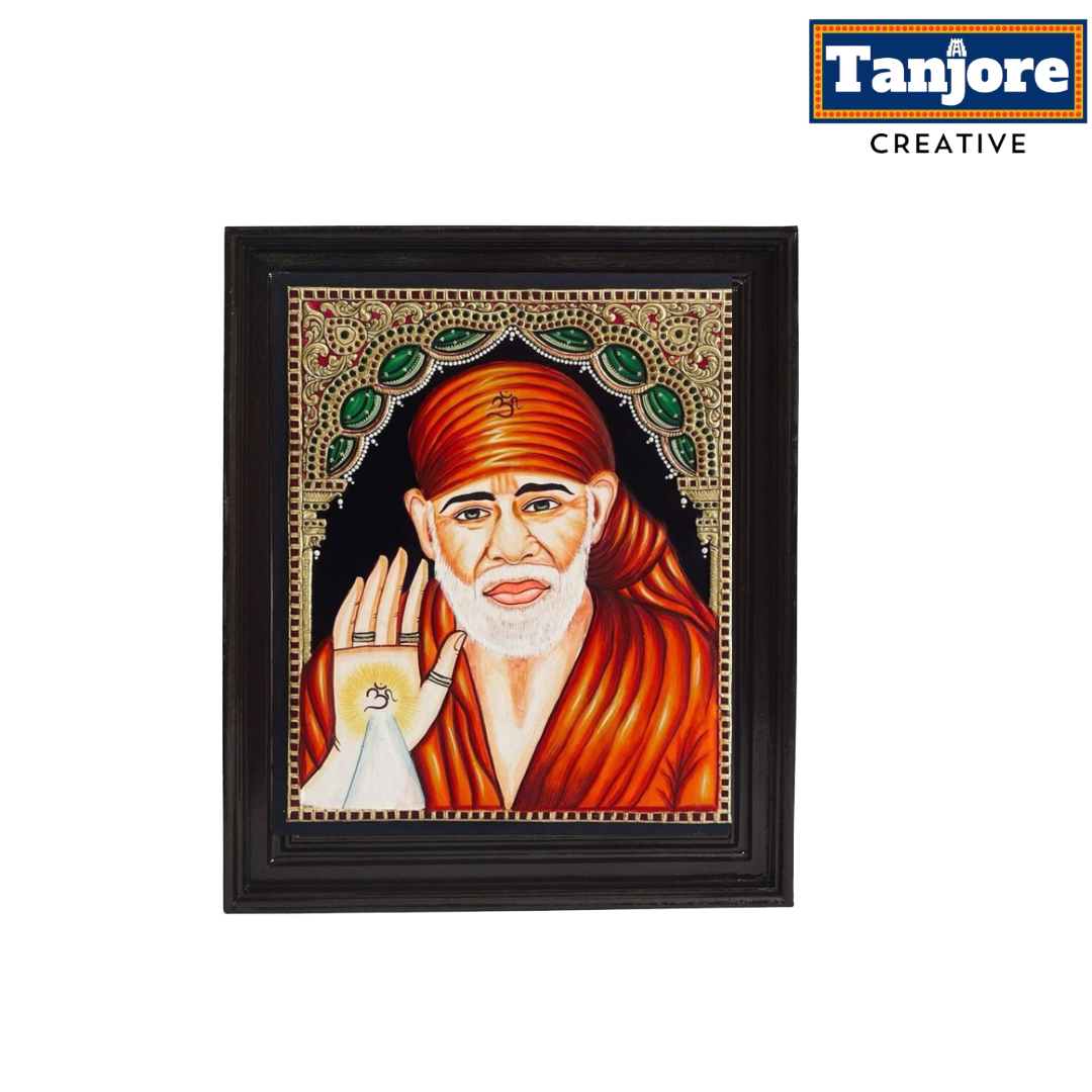 TANJORE PAINTING SAI BABA