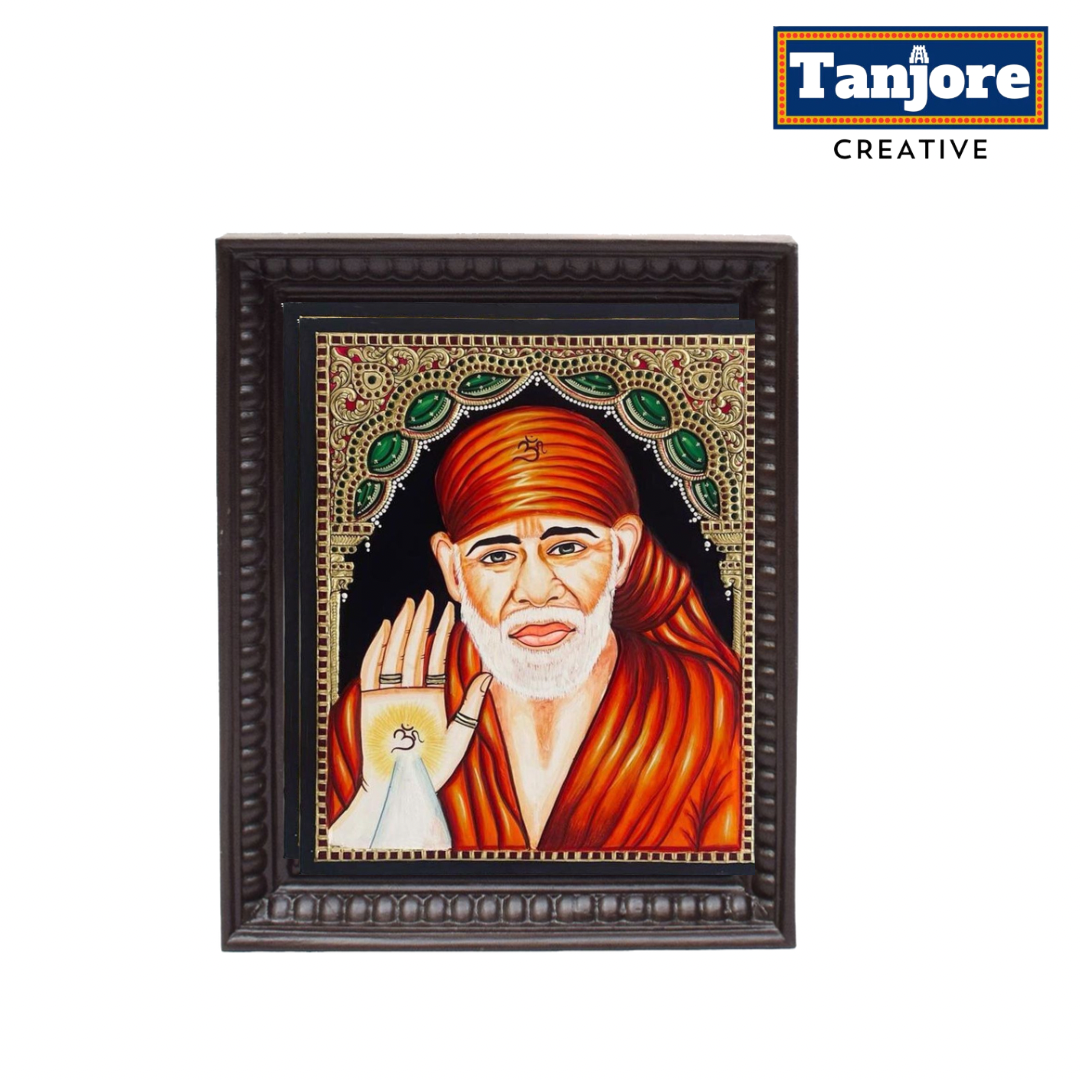 TANJORE PAINTING SAI BABA