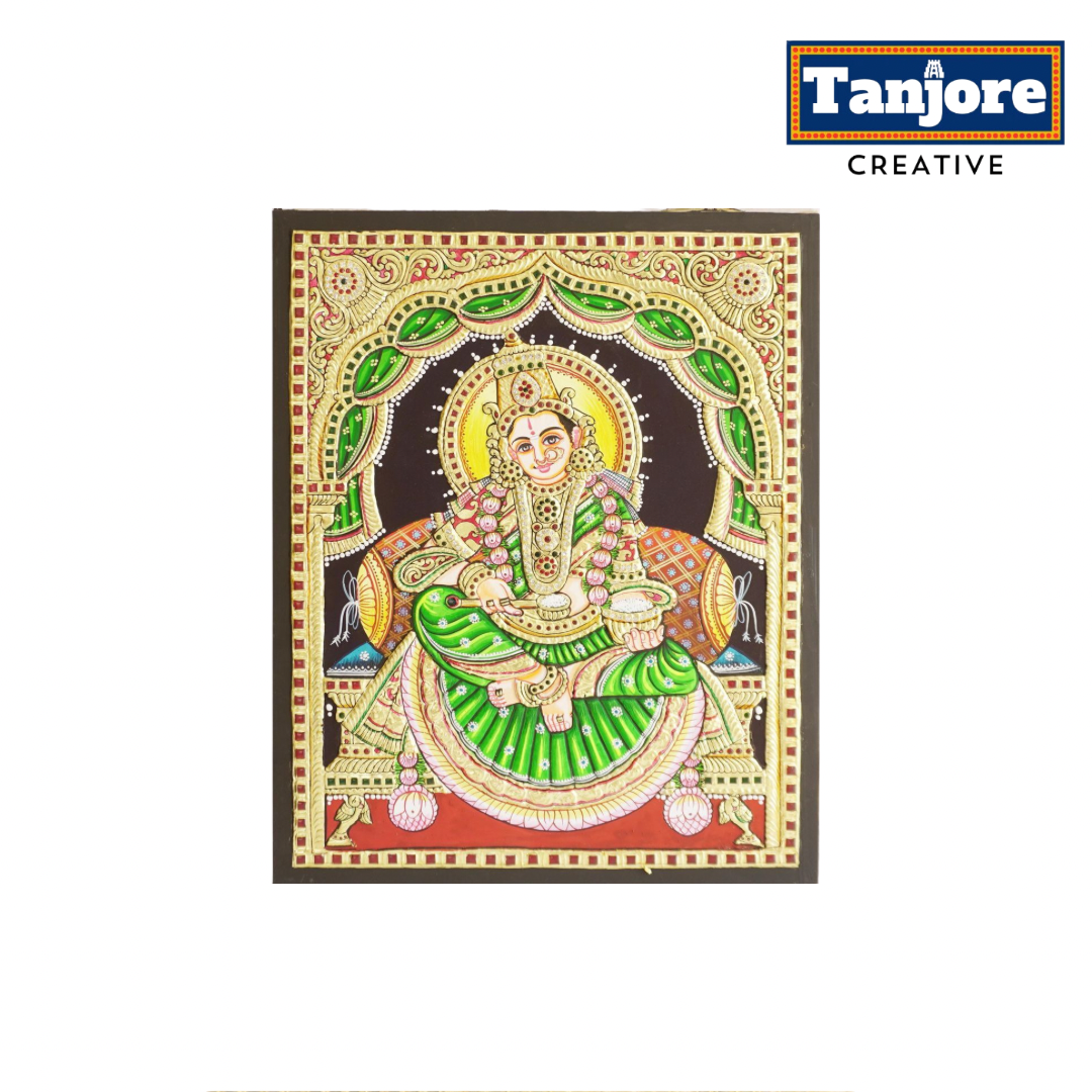 TANJORE PAINTING ANNAPOORNE