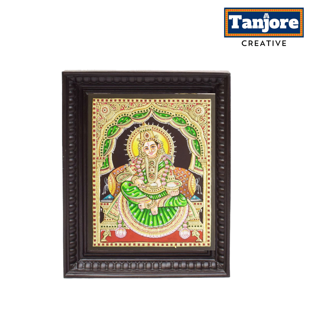 TANJORE PAINTING ANNAPOORNE