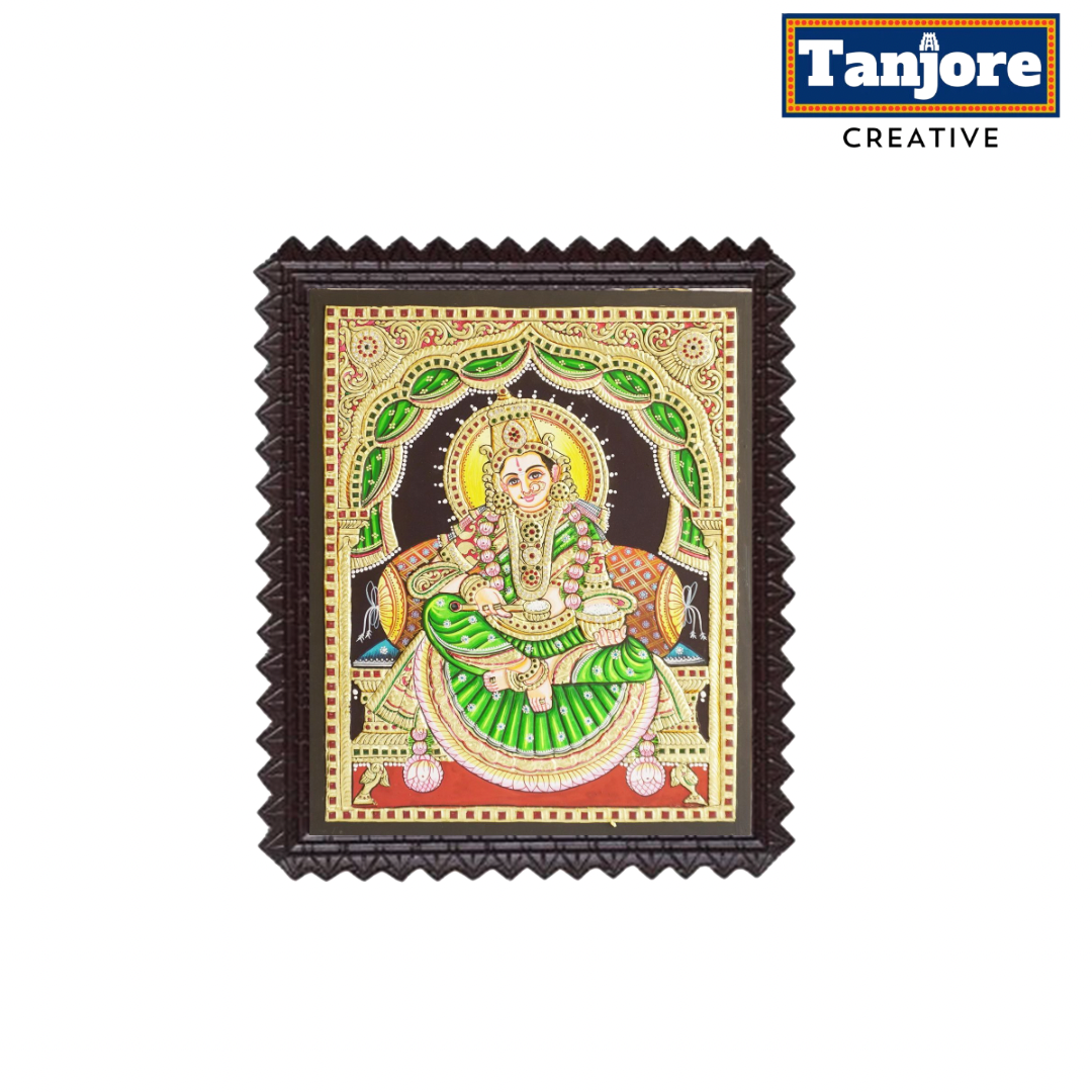 TANJORE PAINTING ANNAPOORNE