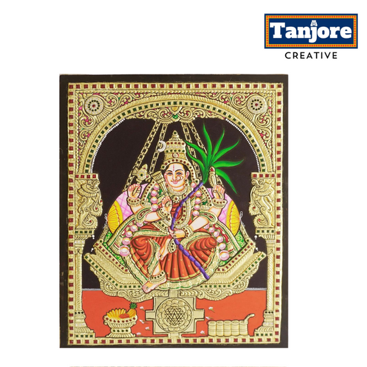 TANJORE PAINTING RAJARAJESWARI