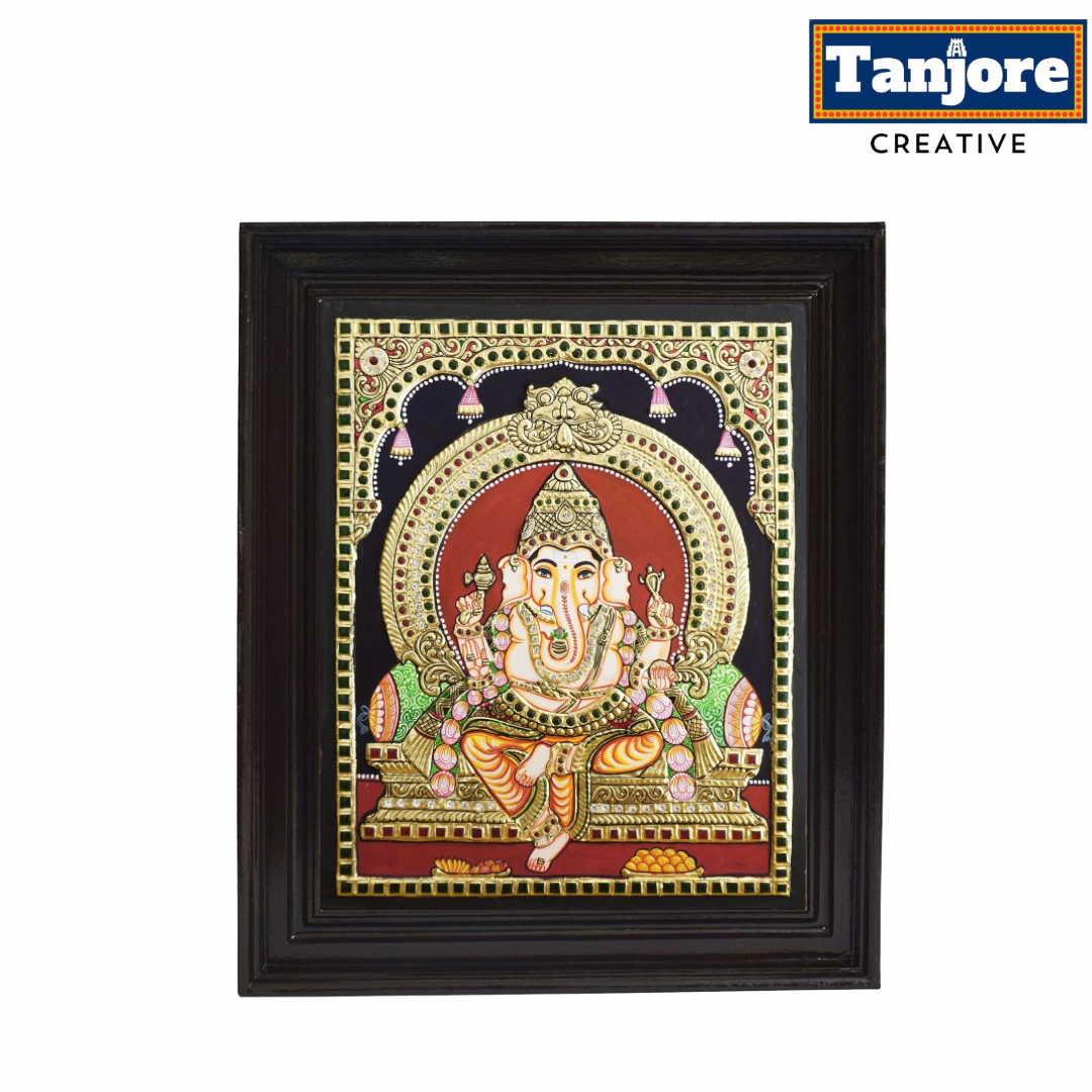 TANJORE PAINTING GANESHA