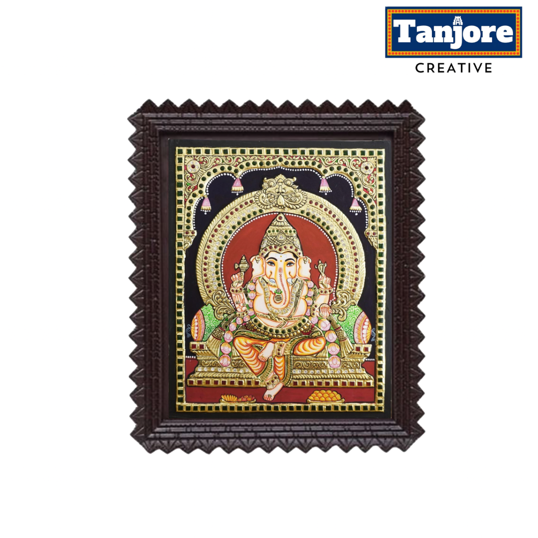 TANJORE PAINTING GANESHA