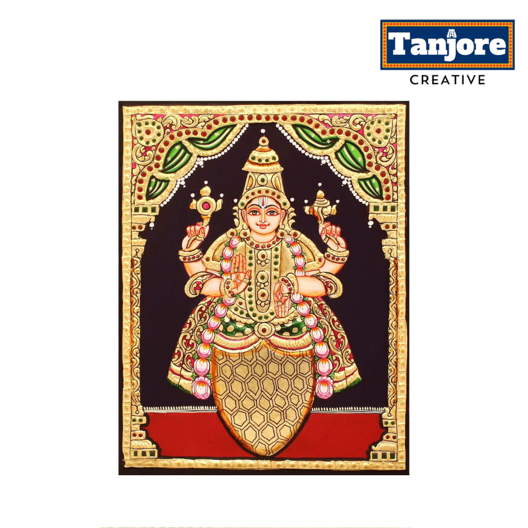 TANJORE PAINTING KURMA AVATHARAM