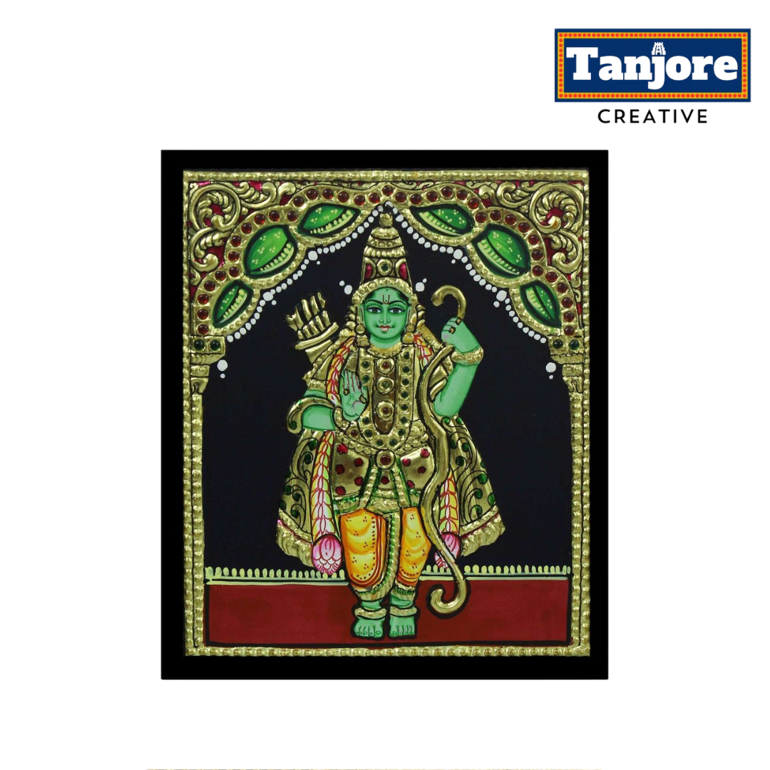 TANJORE PAINTING RAMACHANDRA AVATHARAM