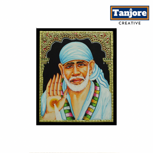 TANJORE PAINTING SAI BABA