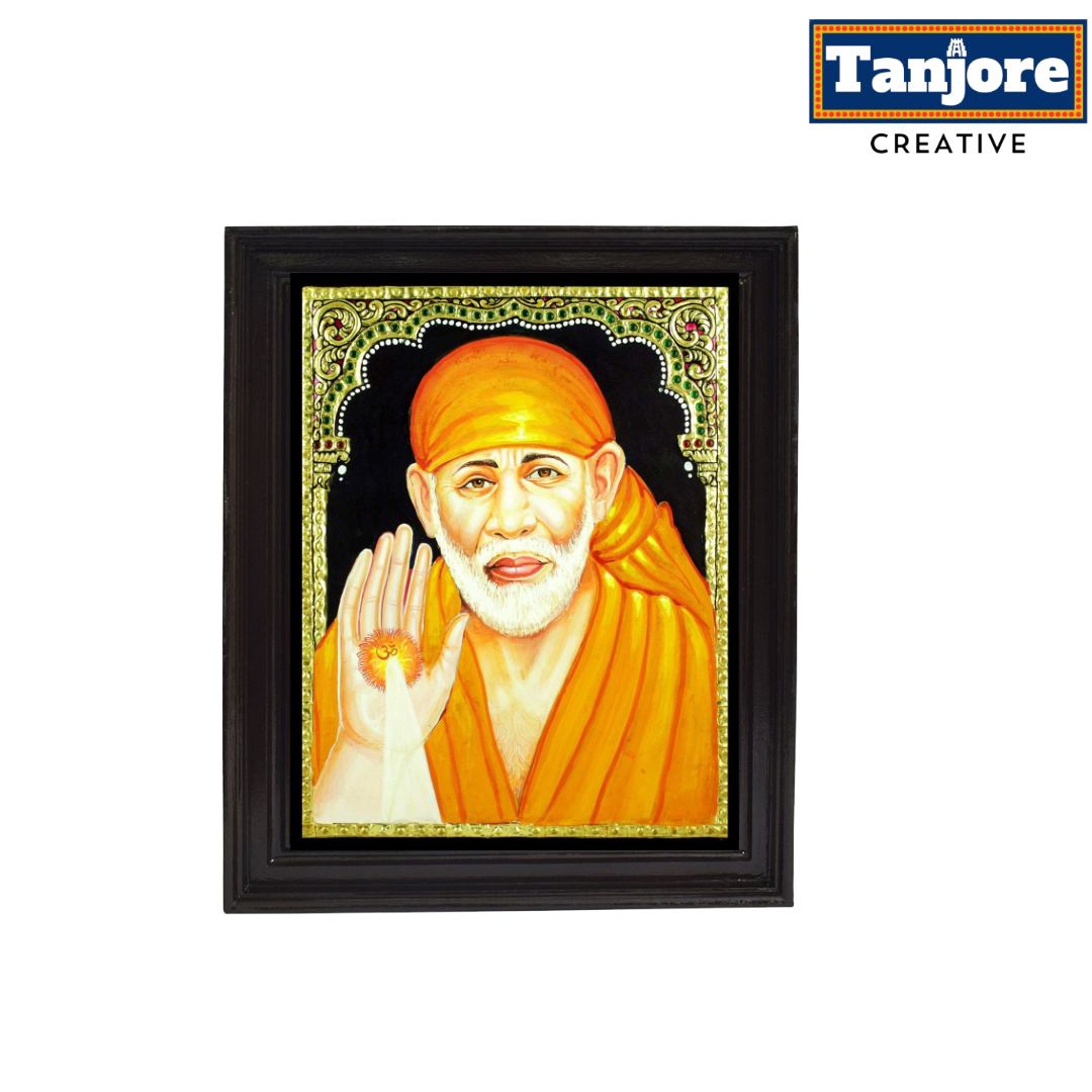 TANJORE PAINTING SAI BABA