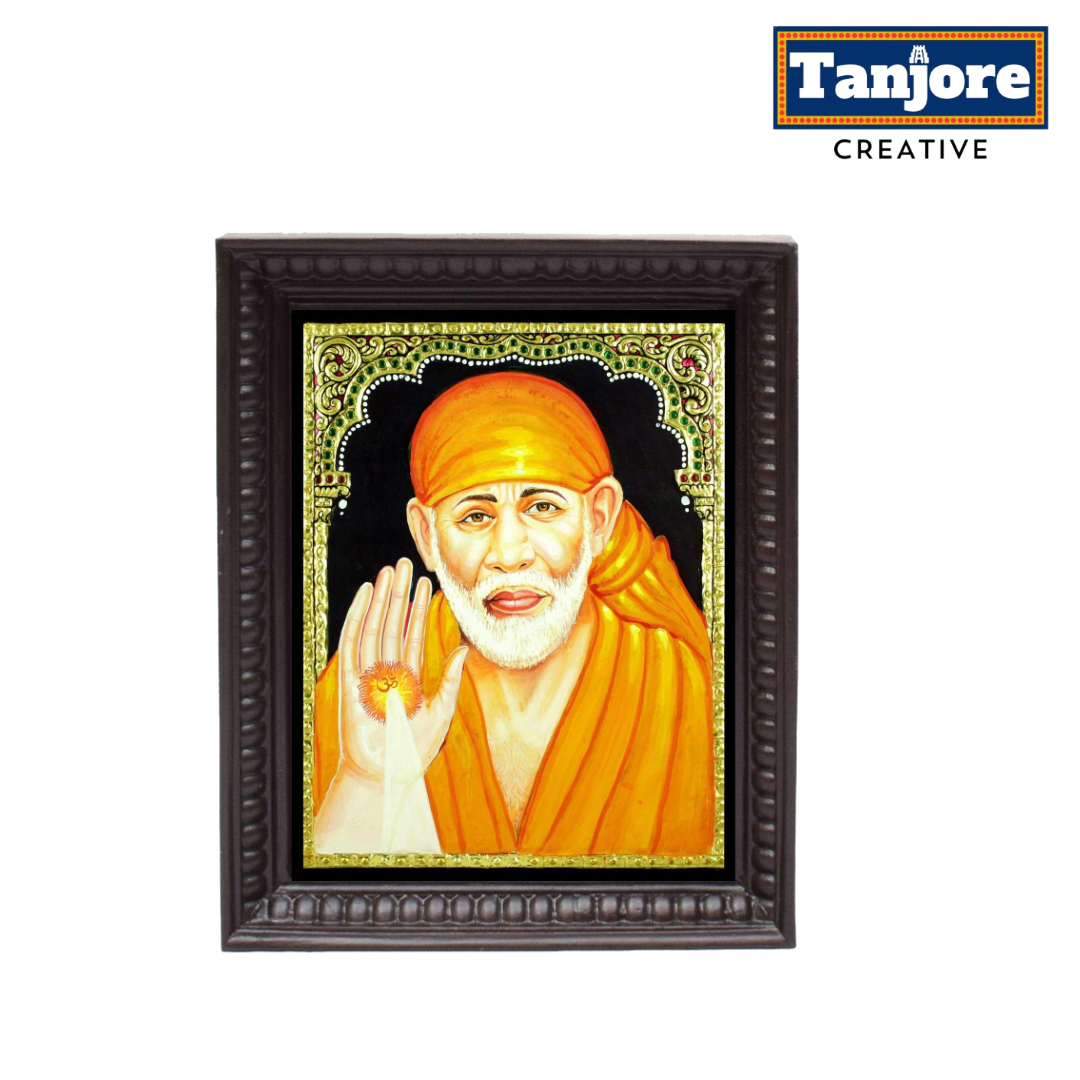 TANJORE PAINTING SAI BABA