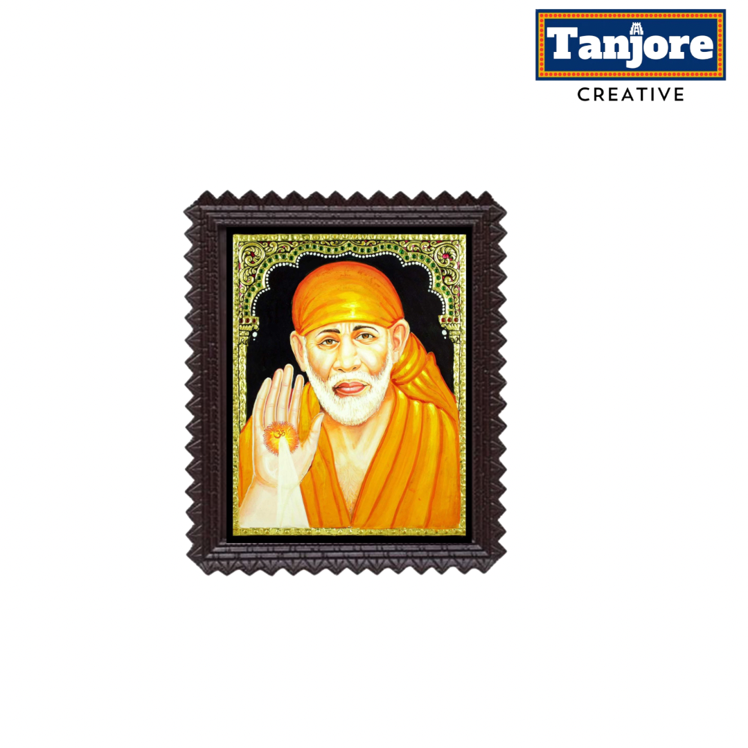 TANJORE PAINTING SAI BABA