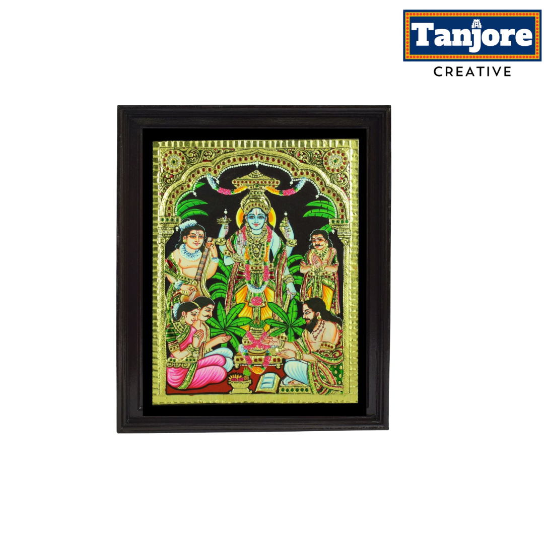 TANJORE PAINTING SATHYANARAYANAN