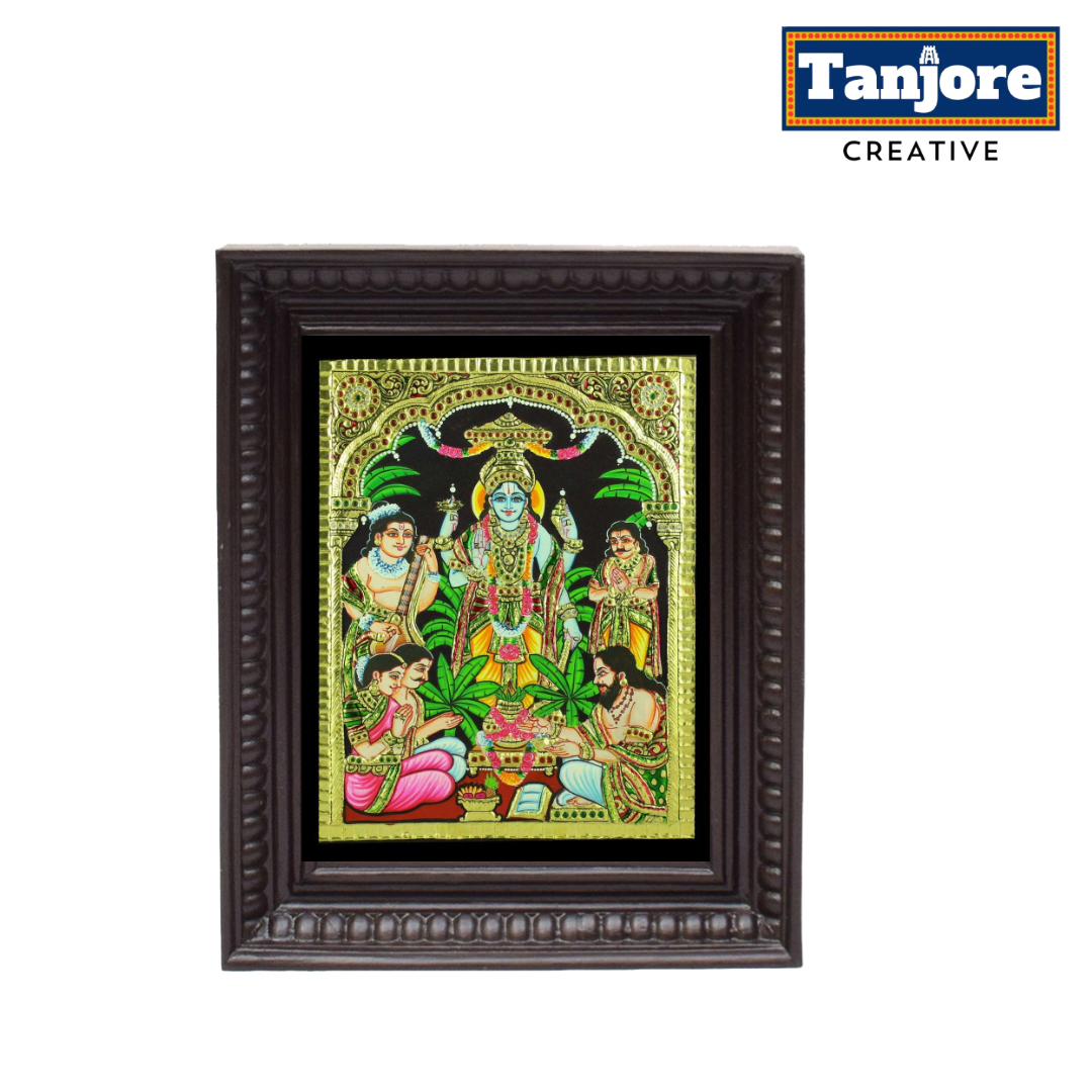 TANJORE PAINTING SATHYANARAYANAN