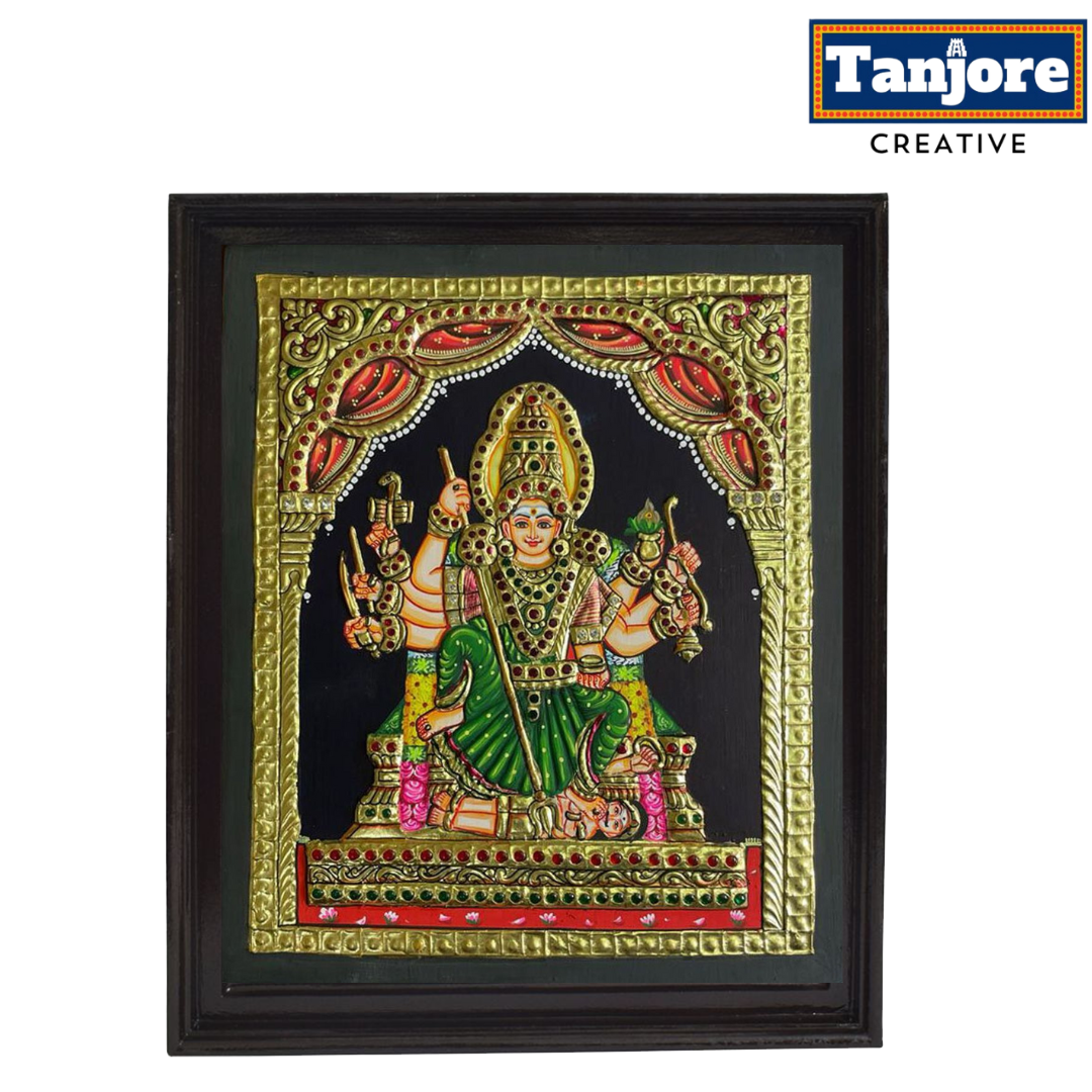 TANJORE PAINTING KARIYAKALIAMMAN