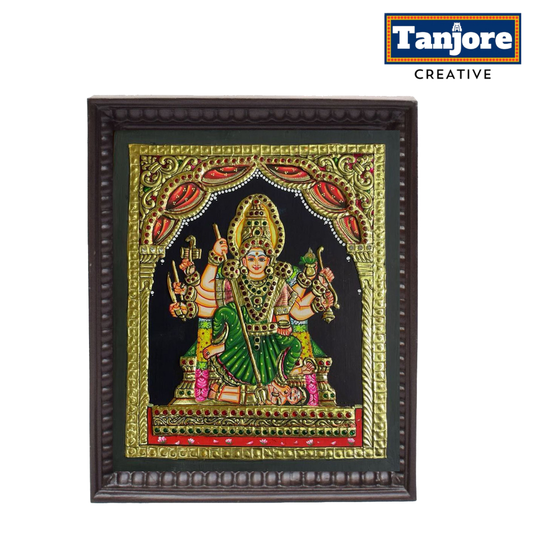 TANJORE PAINTING KARIYAKALIAMMAN