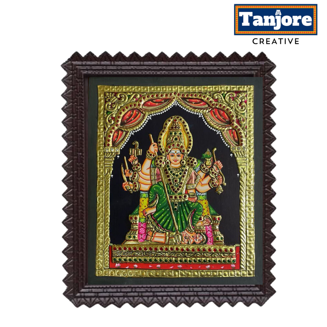 TANJORE PAINTING KARIYAKALIAMMAN