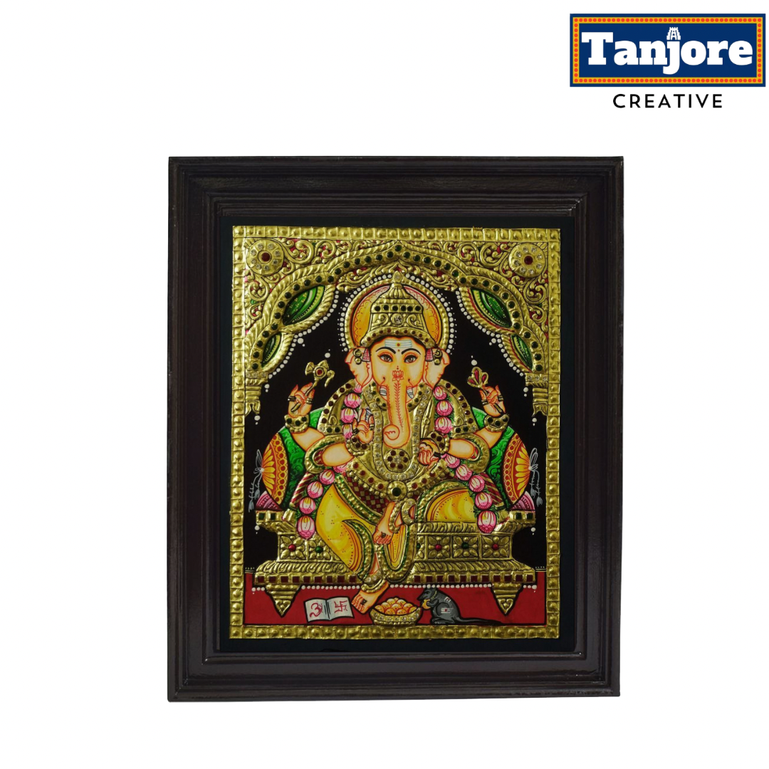 TANJORE PAINTING GANESHA