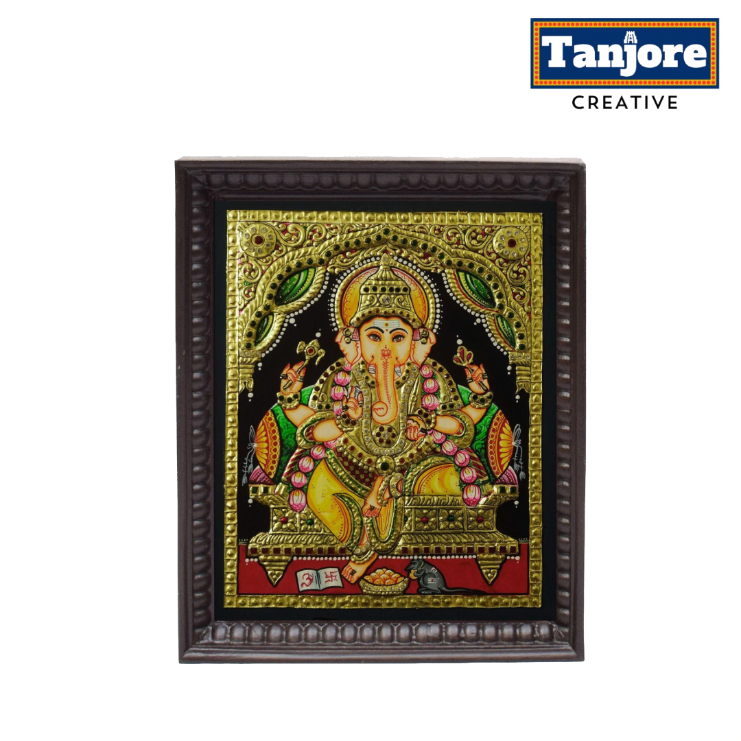 TANJORE PAINTING GANESHA