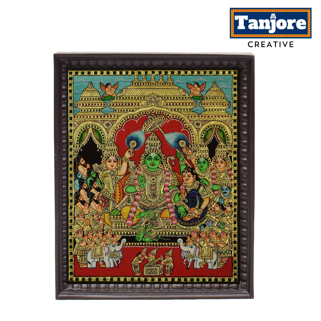 TANJORE PAINTING RAMAR PATTABHISHEGAM