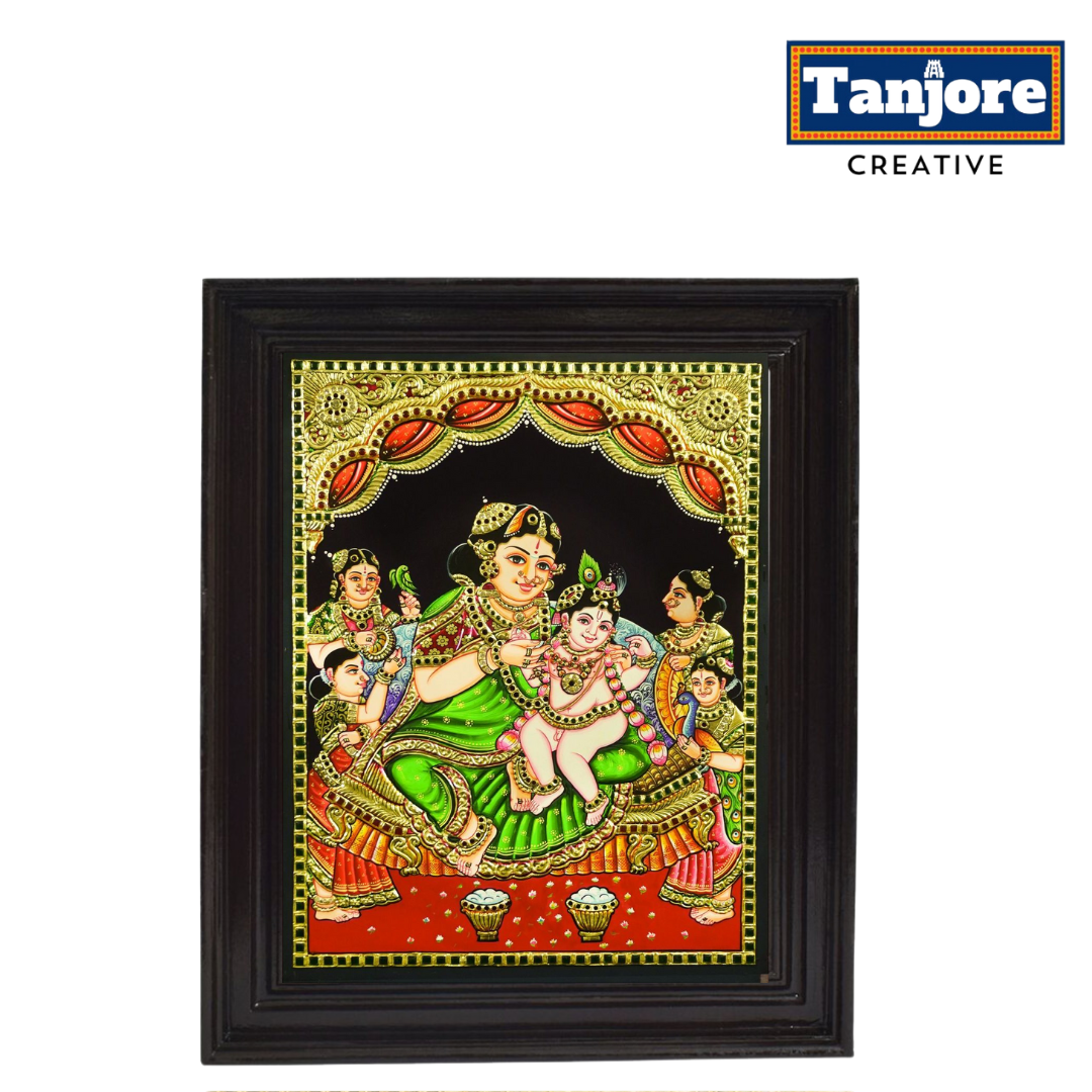 TANJORE PAINTING YASODHA KRISHNA