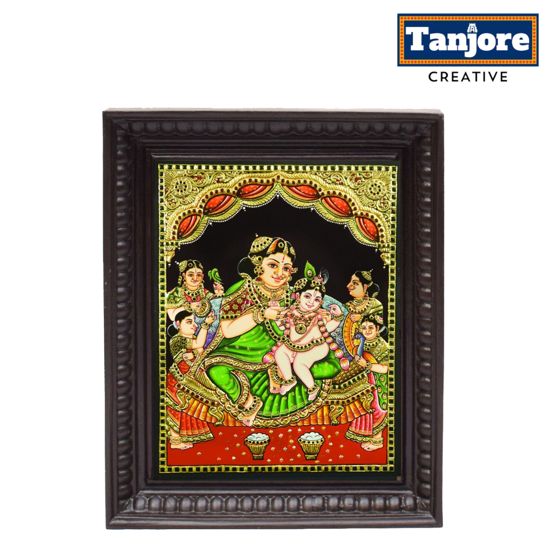 TANJORE PAINTING YASODHA KRISHNA