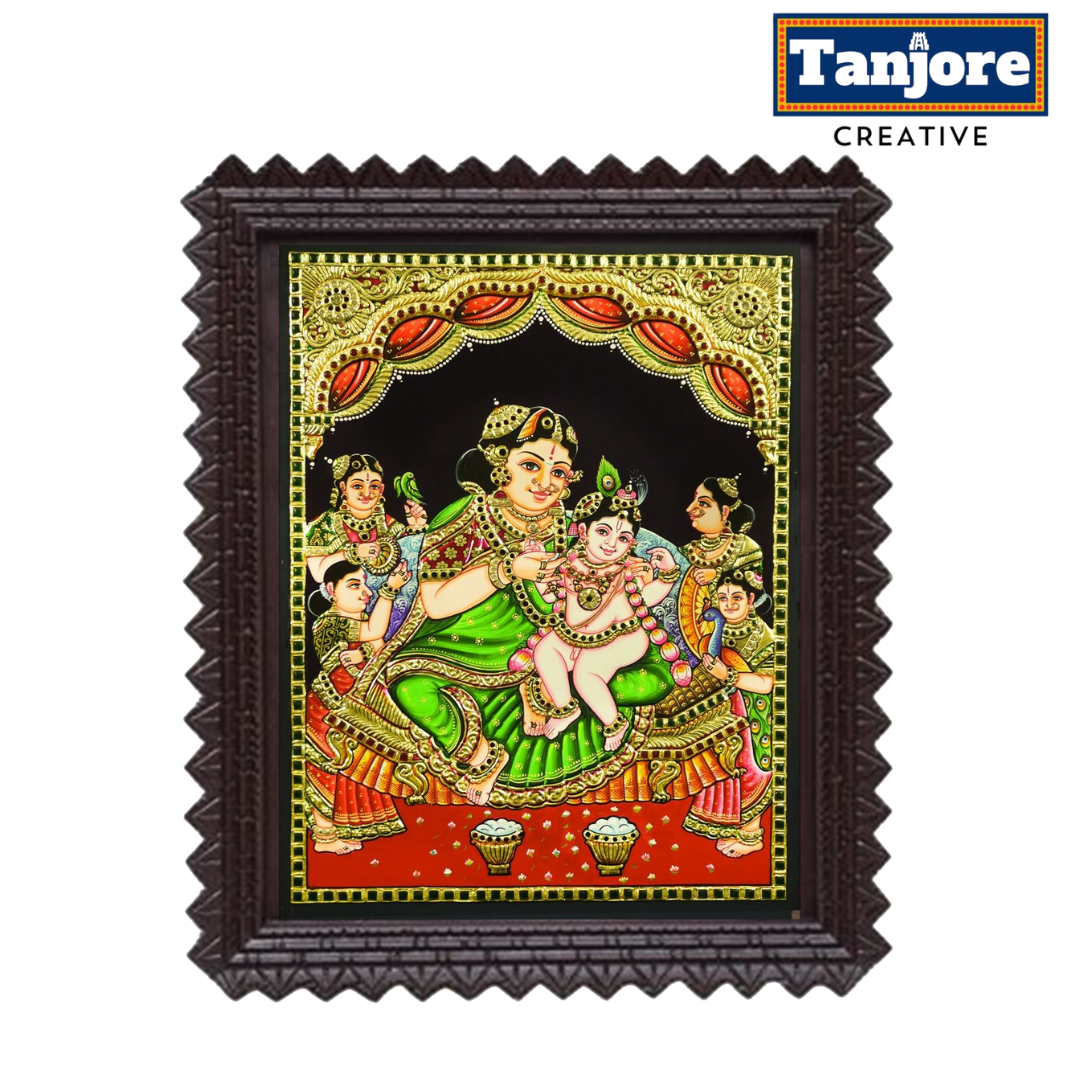 TANJORE PAINTING YASODHA KRISHNA