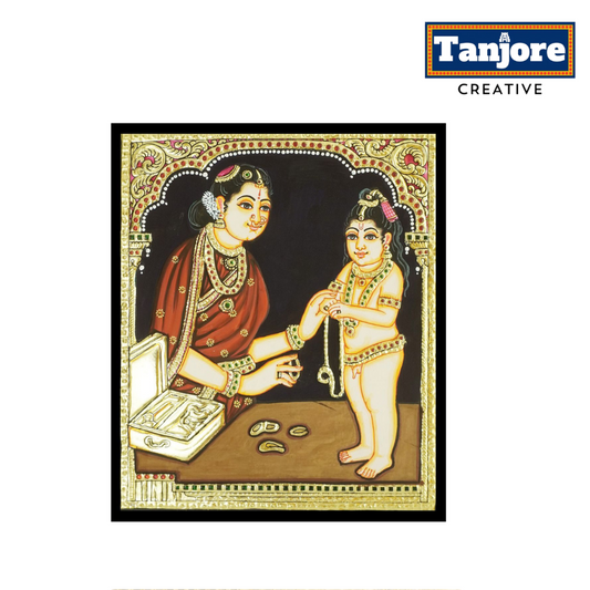 TANJORE PAINTING YASODHA KRISHNA