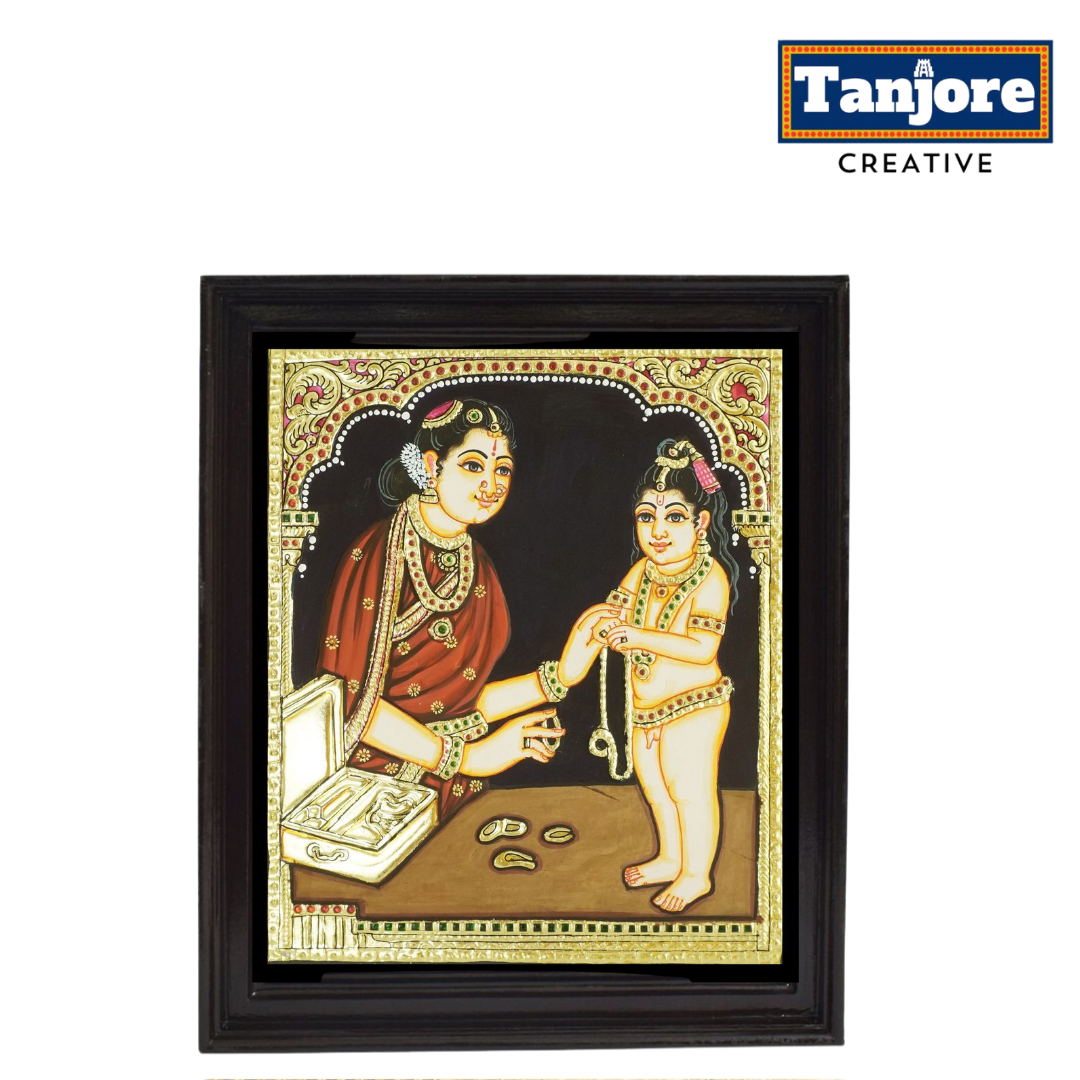 TANJORE PAINTING YASODHA KRISHNA