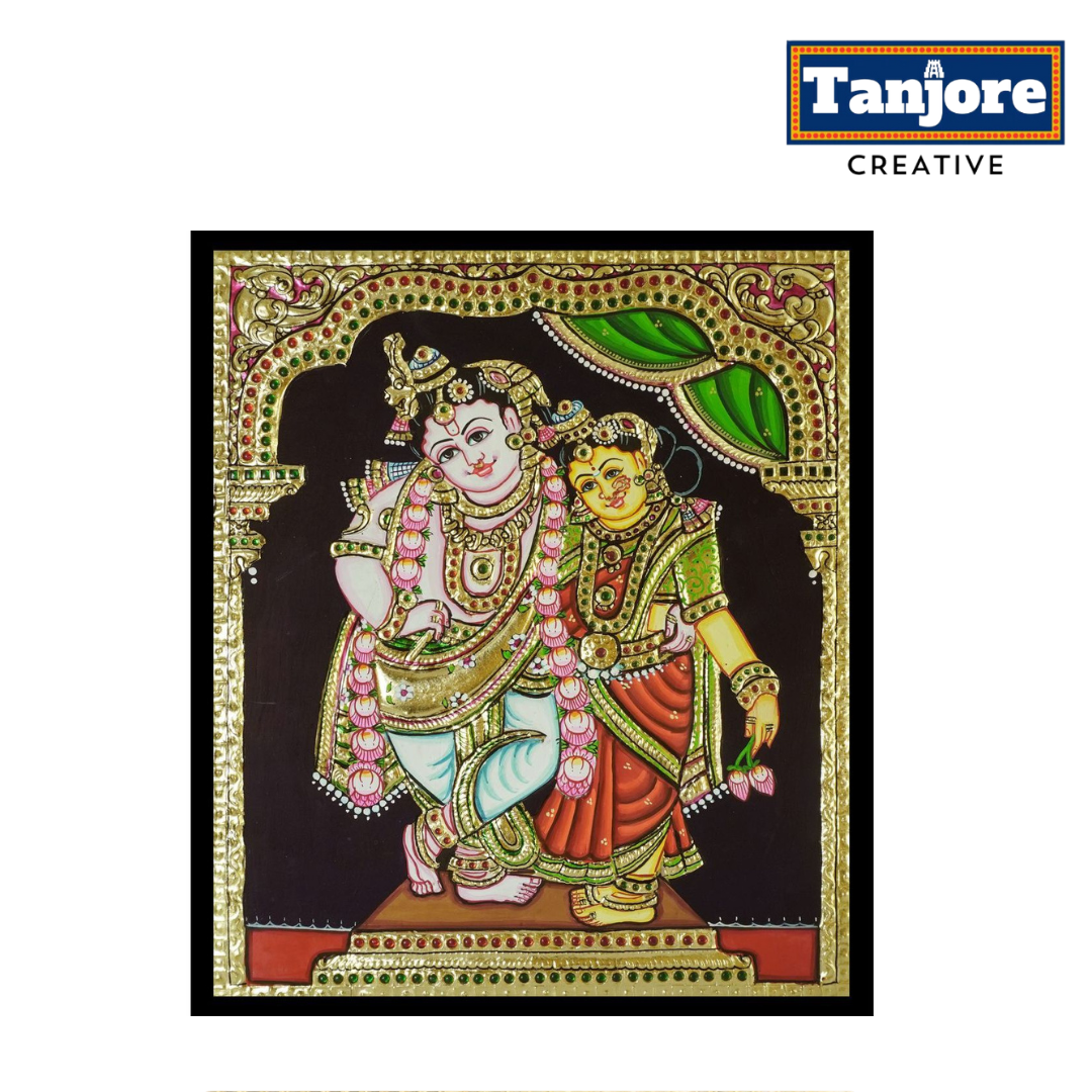 TANJORE PAINTING RADHA KRISHNA