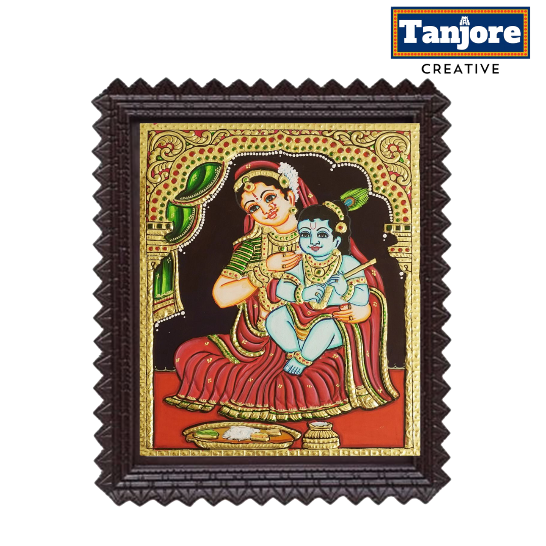 TANJORE PAINTING YASODHA KRISHNA