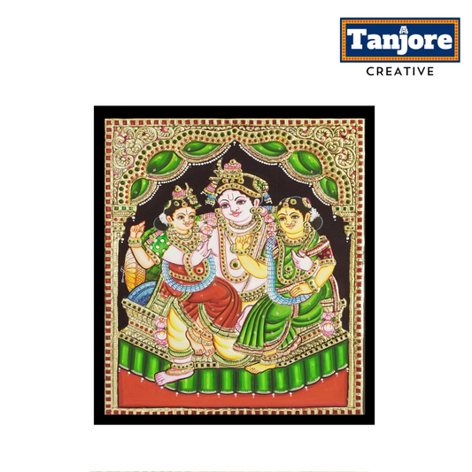 TANJORE PAINITNG RADHA KRISHNA