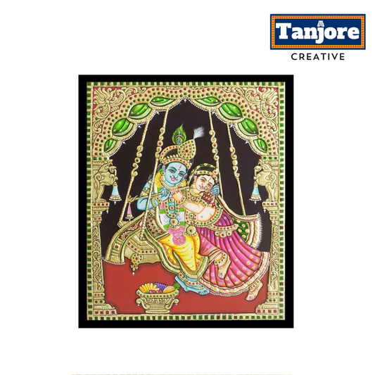 TANJORE PAINTING RADHA KRISHNA